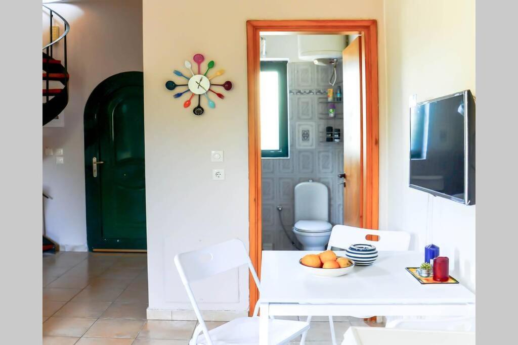 Villa The Tower With The Orange Tree Garden Ialisos Exterior foto